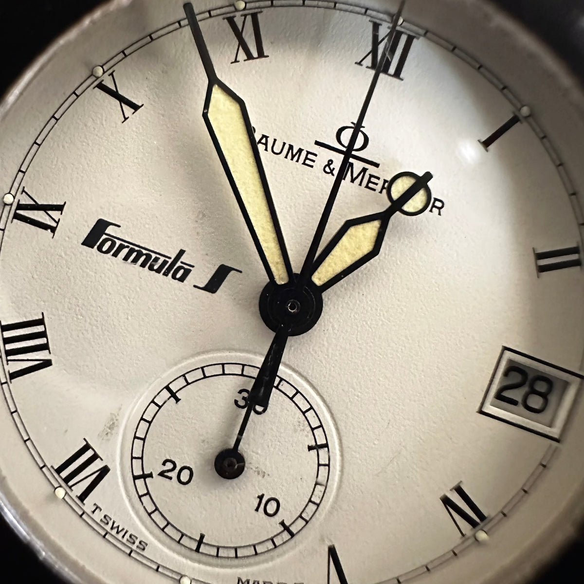 Baume & Mercier Formula S Mono Pusher Chronograph