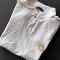 Versace Mainline Poloshirt Medusa Gold Baroque Italy