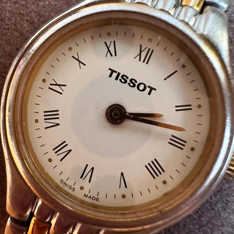 Tissot Uhr Two Tone Bi color Stylist Swiss Made