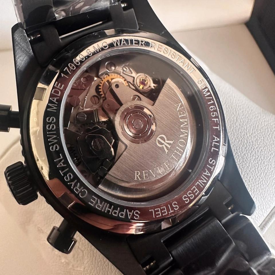 Revue Thommen Uhr Chronograph Automatik Aviator 17000.61