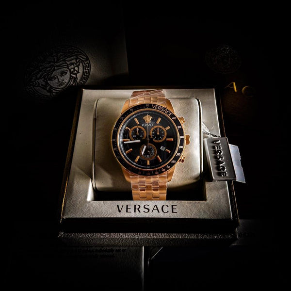 Versace Mainline Uhr Chronograph Sport Chrono Medusa Swi