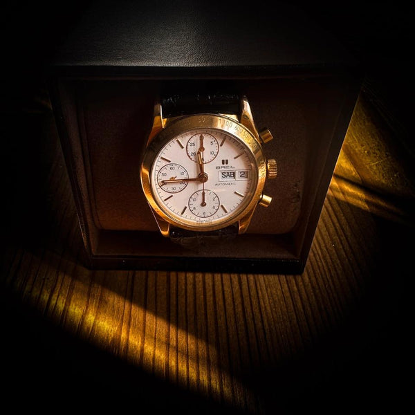 Breil Uhr Day Date Automatik Chronograph Valjoux 7750