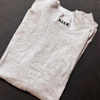 MSGM Milano Longsleeve Turtleneck Logo Couture made in Italy