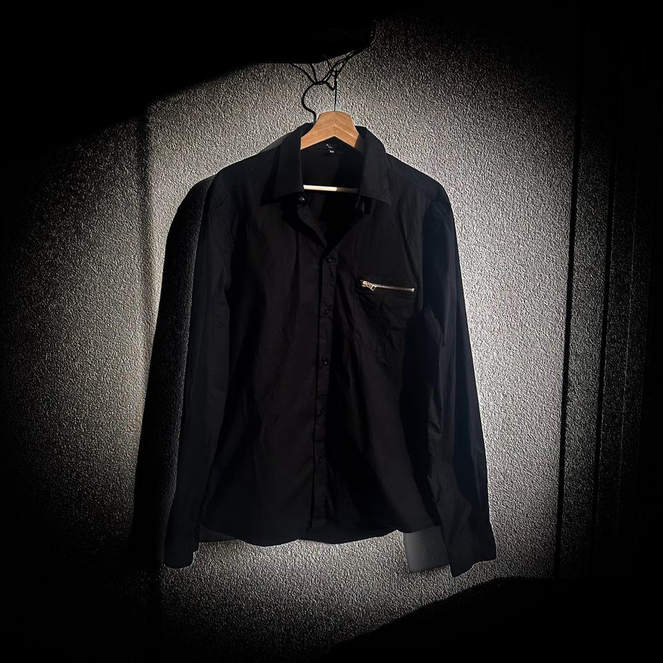Versus Versace Hemd Gold Oro Lion Logo Shirt Zipper
