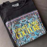 Versace Jeans Couture T-Shirt Bandana Baroque Medusa Flo