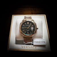 Versace Mainline Uhr Automatik Dylos Medusa waffle prx