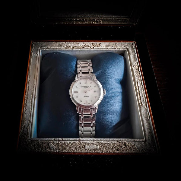 Baume Mercier Classima Automatik Uhr Diamond 10553 Swiss