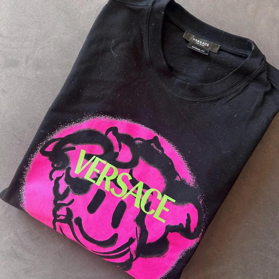 Versace Mainline Shirt Longsleeve Spraypaint Medusa