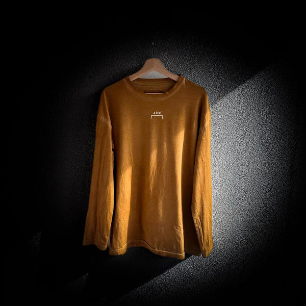 ACW Longsleeve mit Logo Sand Dessert A Cold Wall