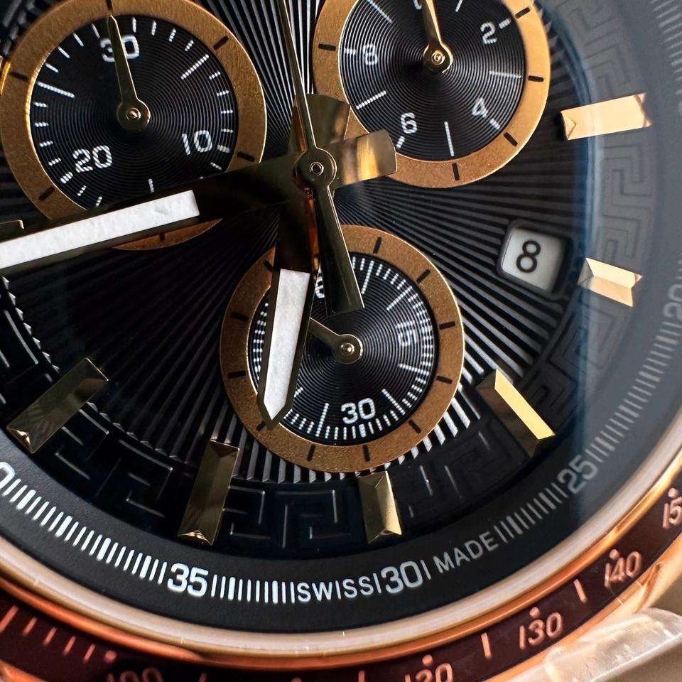 Versace Mainline Uhr Chronograph Sport Chrono Medusa Swi
