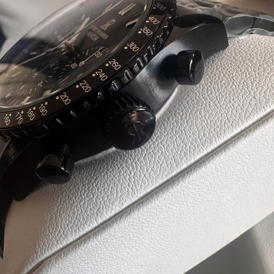 Revue Thommen Uhr Chronograph Automatik Aviator 17000.61