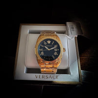 Versace Mainline Uhr Medusa Gold Baroque Swiss Sporty II