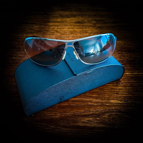 Prada Sonnenbrille Pilot Tiger Melange Italy Acetate
