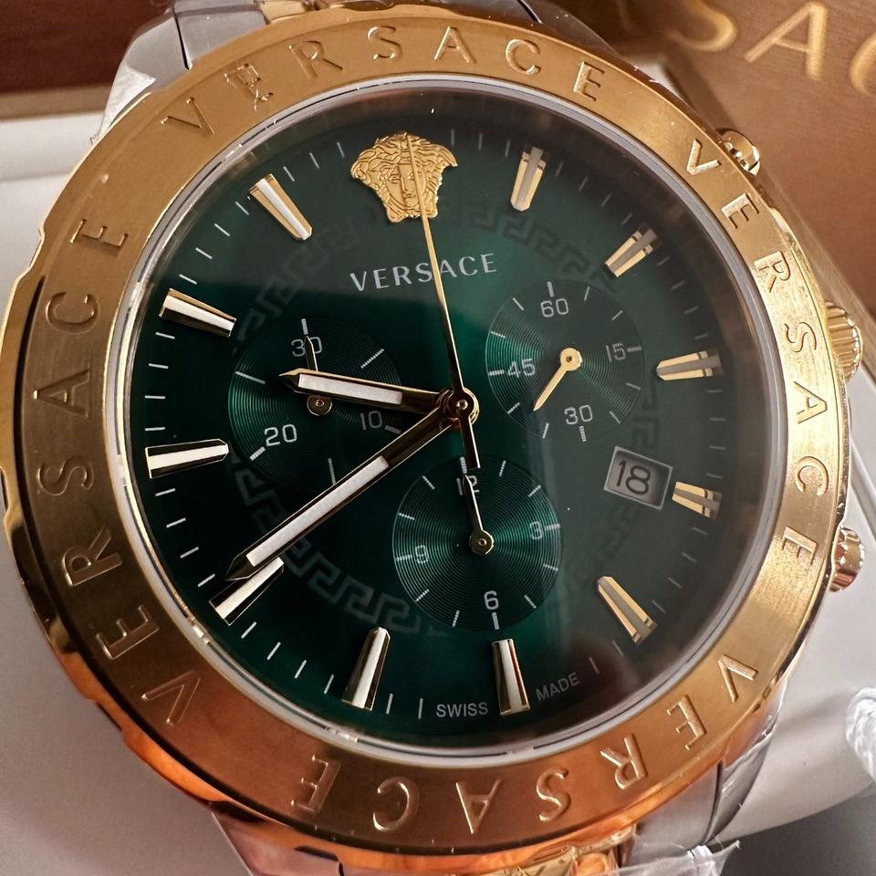 Versace Mainline Uhr Signature Chronograph Medusa Swiss