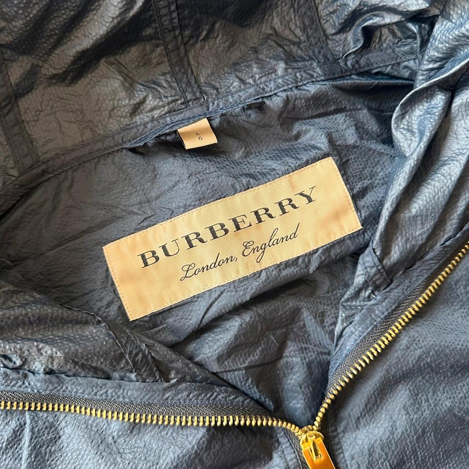 Burberry Windbreaker Jacke Logo Metall Mainline London M