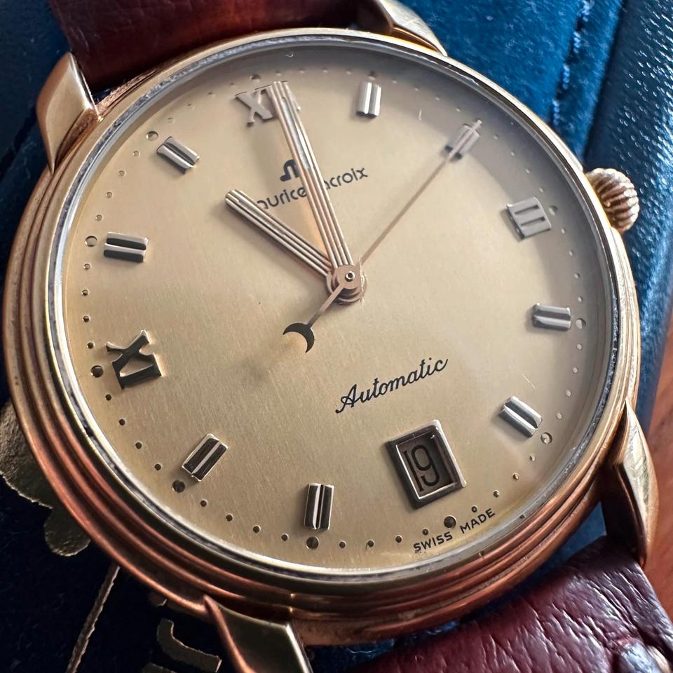 Maurice Lacroix Uhr Pontos Gold 23293 Automatic Box Swiss