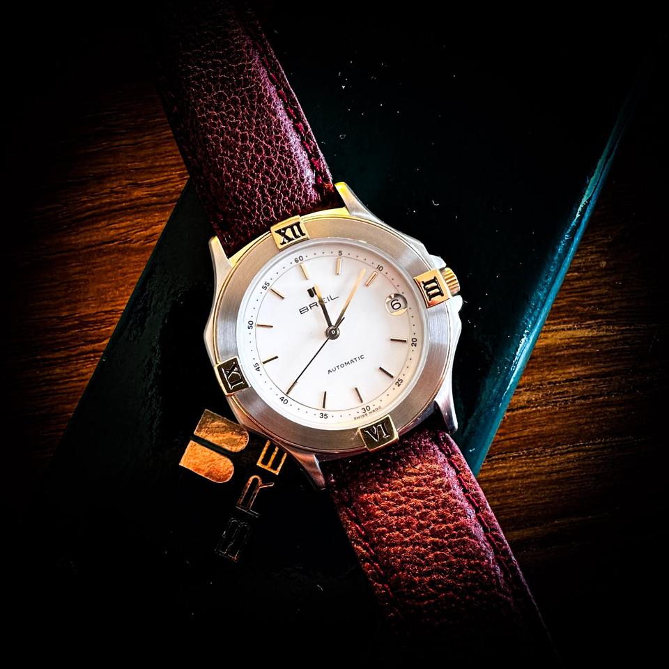 Breil Automatik Uhr Swiss Made ETA 2824 inkl Box