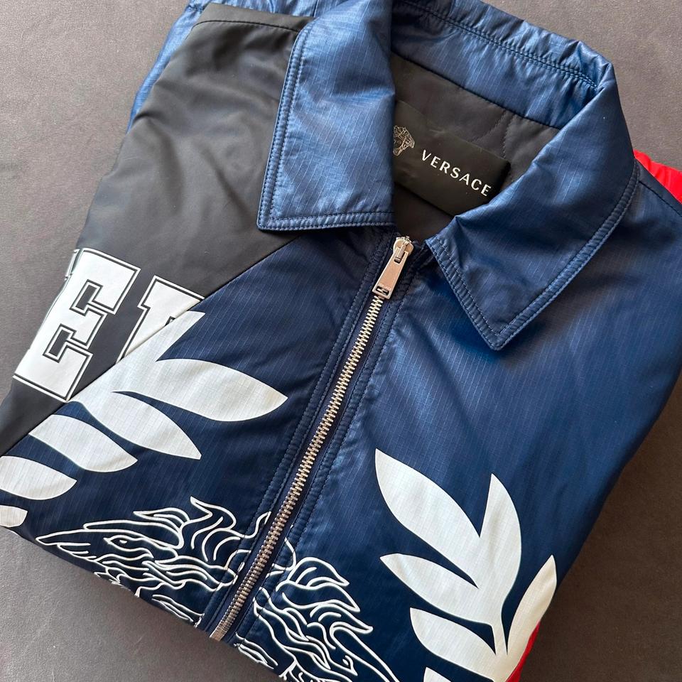 Versace Mainline Jacket Tri Colore Laurel Wearth Medusa