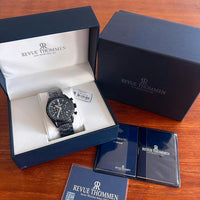 Revue Thommen Uhr Chronograph Automatik Aviator 17000.61