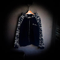 Versace Mainline Hoodie mit Logo Kontrastärmeln Gianni Versace