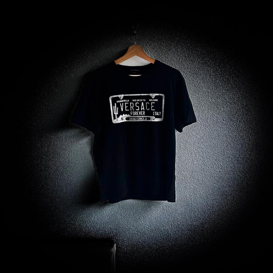 Versace Mainline T-Shirt Via Gesu 12 Cactus Milano Italy