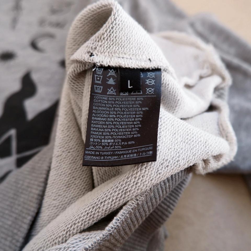 John Richmond Sweatshirt Love knife Logo Emblem