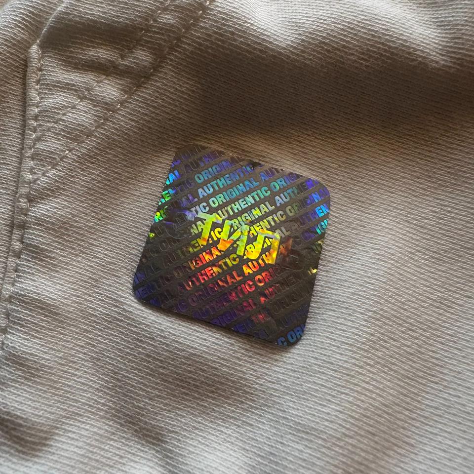 Heron Preston Hoodie White Tribal Wizard Bio Baumwolle P