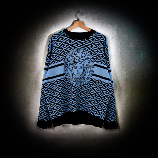 Versace Mainline Pullover Jacquard Medusa