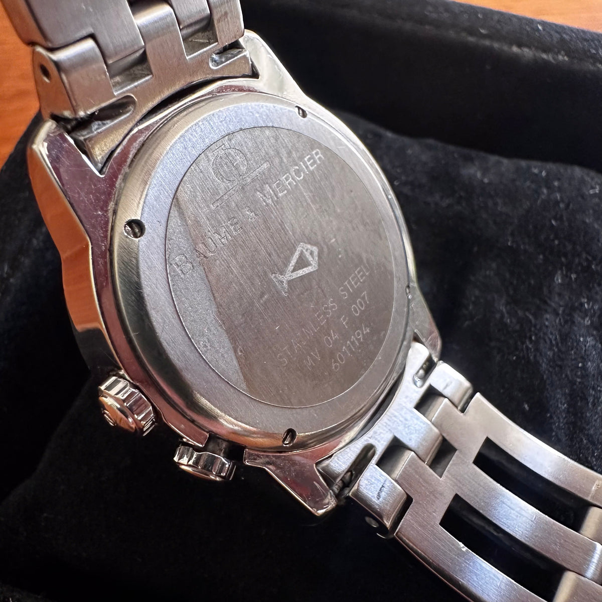 Baume & Mercier Formula S Mono Pusher Chronograph