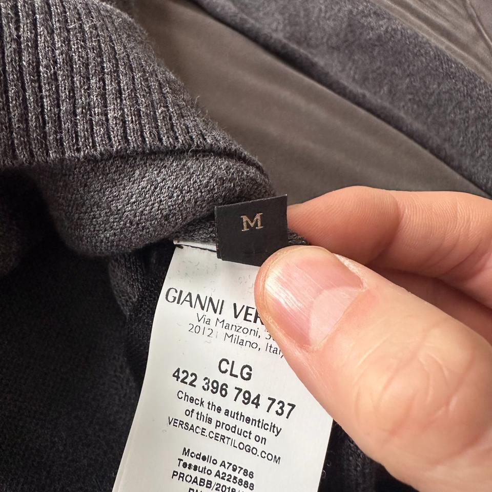 Versace Mainline Pullover Medusa Knit Baroque Italy