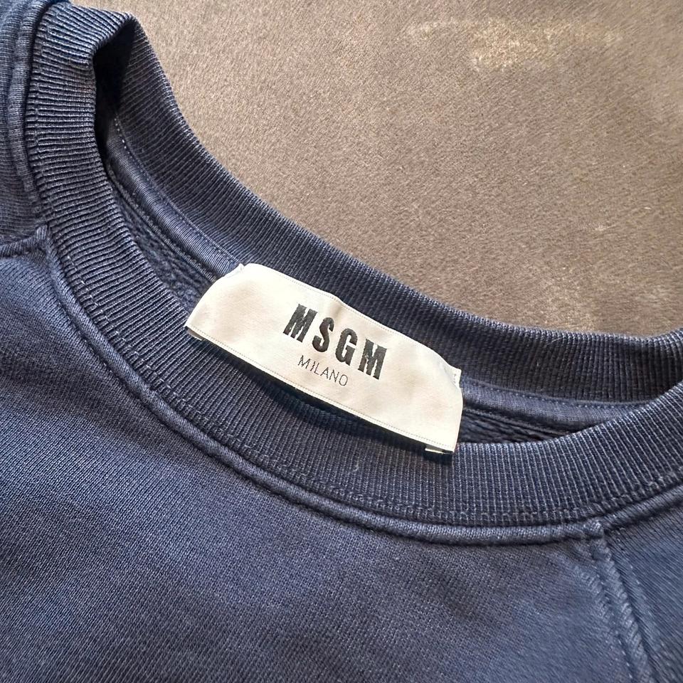 MSGM Sweatshirt Logo Milano made in Italy