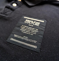 Versace Jeans Couture Poloshirt mit gold Knöpfen CLG Cod