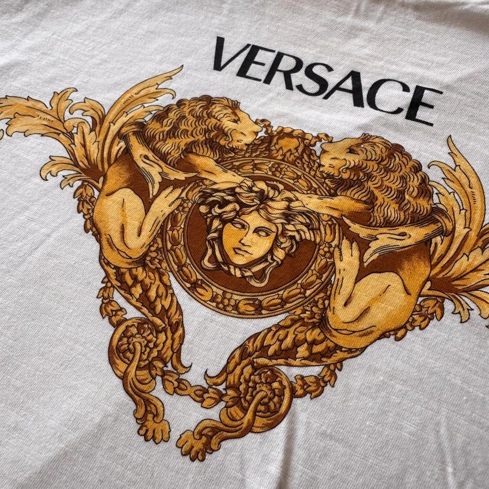 Versace Mainline Medusa T-Shirt Baroque Gold Italy