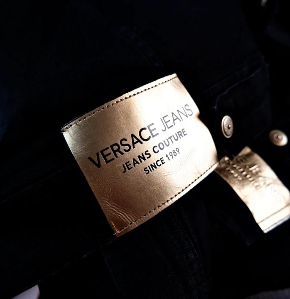 Versace Jeans Jacke Oro Logo Gold CLG Code