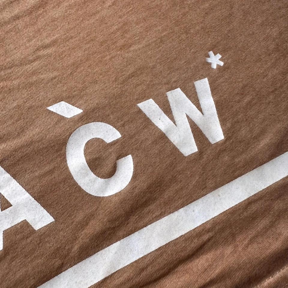 ACW Longsleeve mit Logo Sand Dessert A Cold Wall