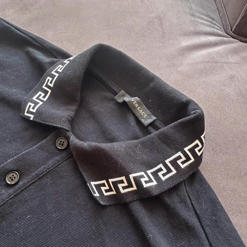 Versace Mainline Poloshirt Medusa Baroque Greca Italy