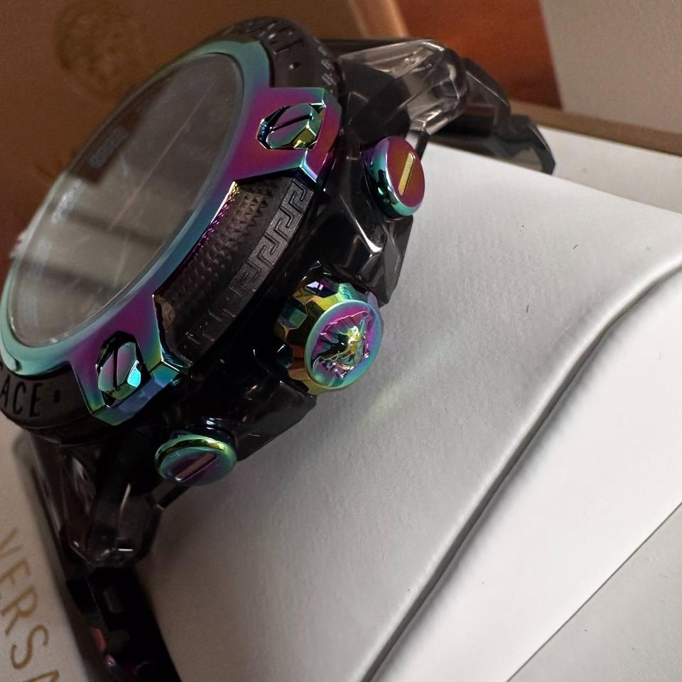 Versace Mainline Uhr Icon Sport Chronograph Medusa Swiss