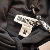 Moschino X H&M Hoodie Hand embroided gold Chain Limited
