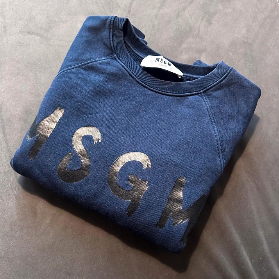 MSGM Sweatshirt Logo Milano made in Italy