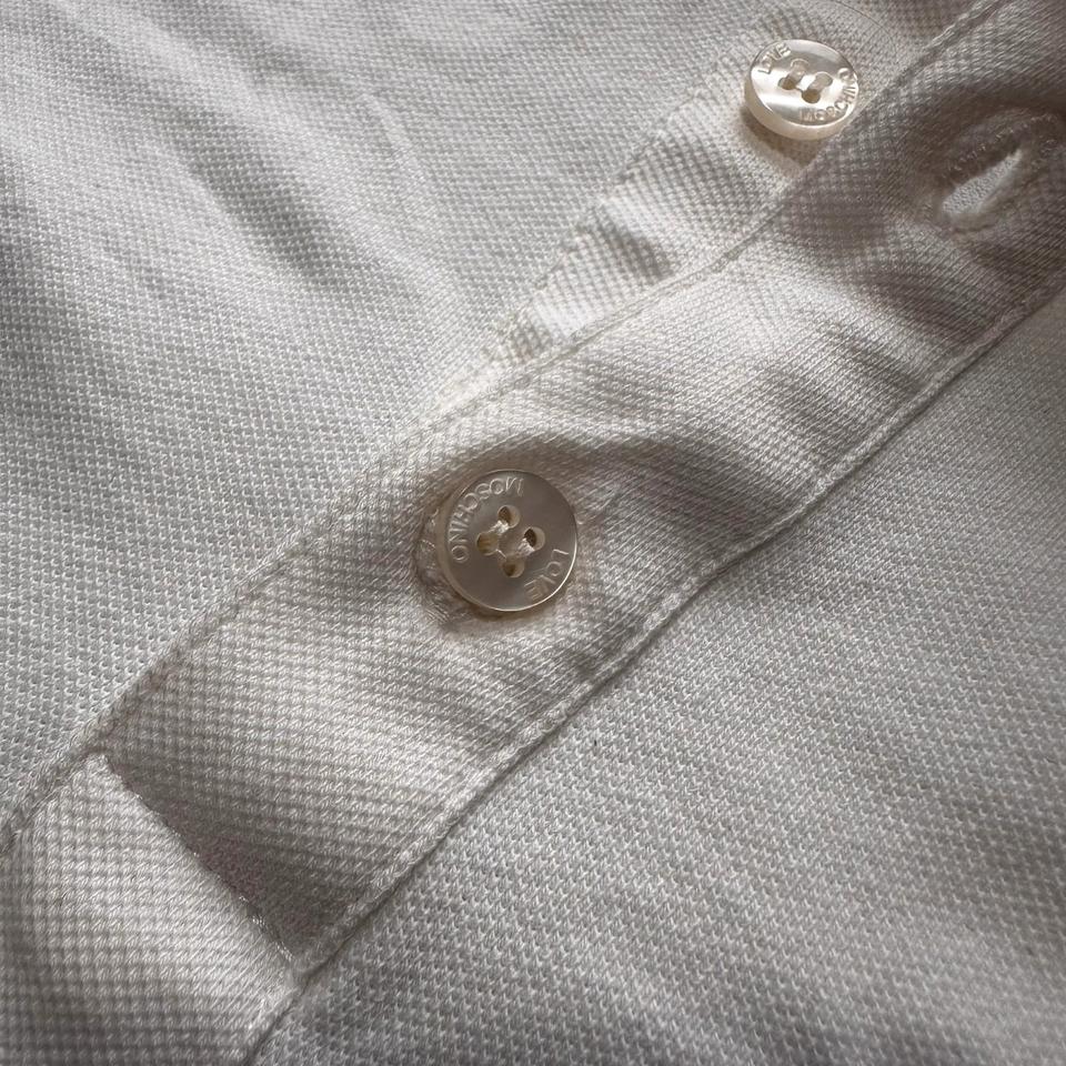 Moschino Love Poloshirt Peace Logo Milano Hemd