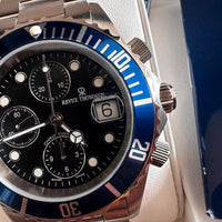Revue Thommen Chronograph Diver Automatik Swiss Full Set