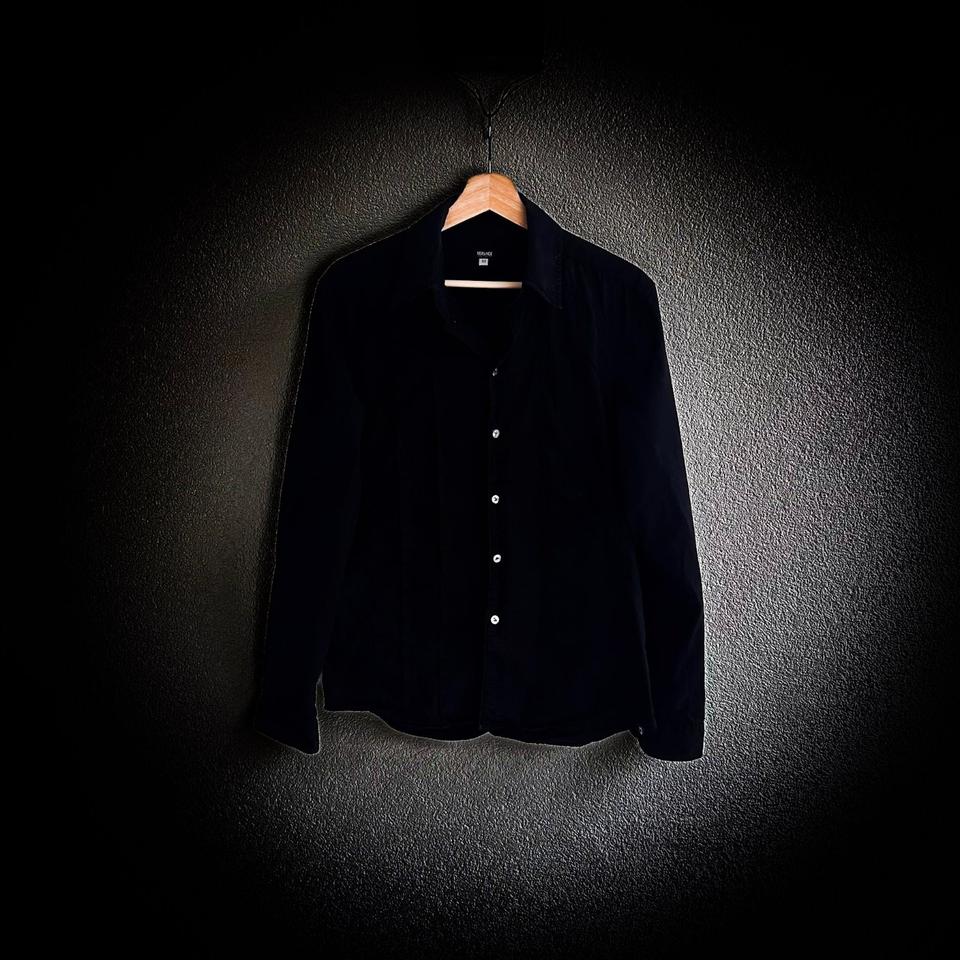 Versace Jeans Couture Hemd Schwarz Classic Cut VJC Logo
