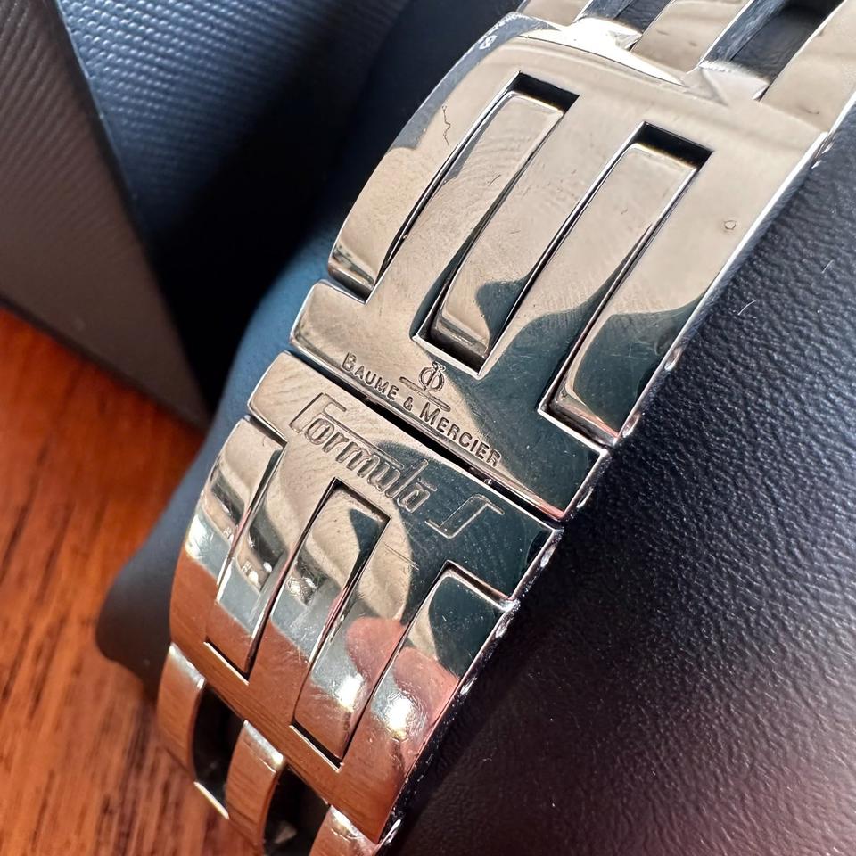 Baume Mercier Formula S Chronograph One Pusher Uhr Swiss