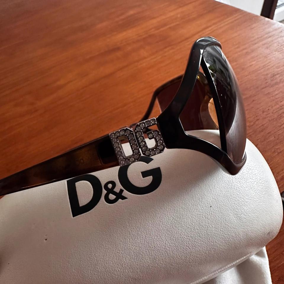 Dolce & Gabbana Sonnenbrille D&G Brille mit Etui Italy