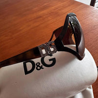 Dolce & Gabbana Sonnenbrille D&G Brille mit Etui Italy