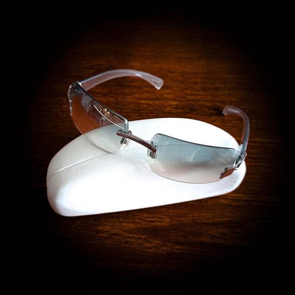 Chanel Sonnenbrille Rimless Logo CH4048 Made in Italy