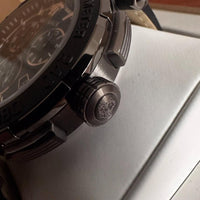 Versace Mainline Greca Chrono Uhr Medusa Full Set Swiss