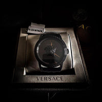 Versace Mainline Uhr Palazzo Empire Black on Black Medusa
