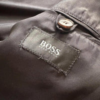 Hugo Boss Mantel Stoff Wolle Vintage