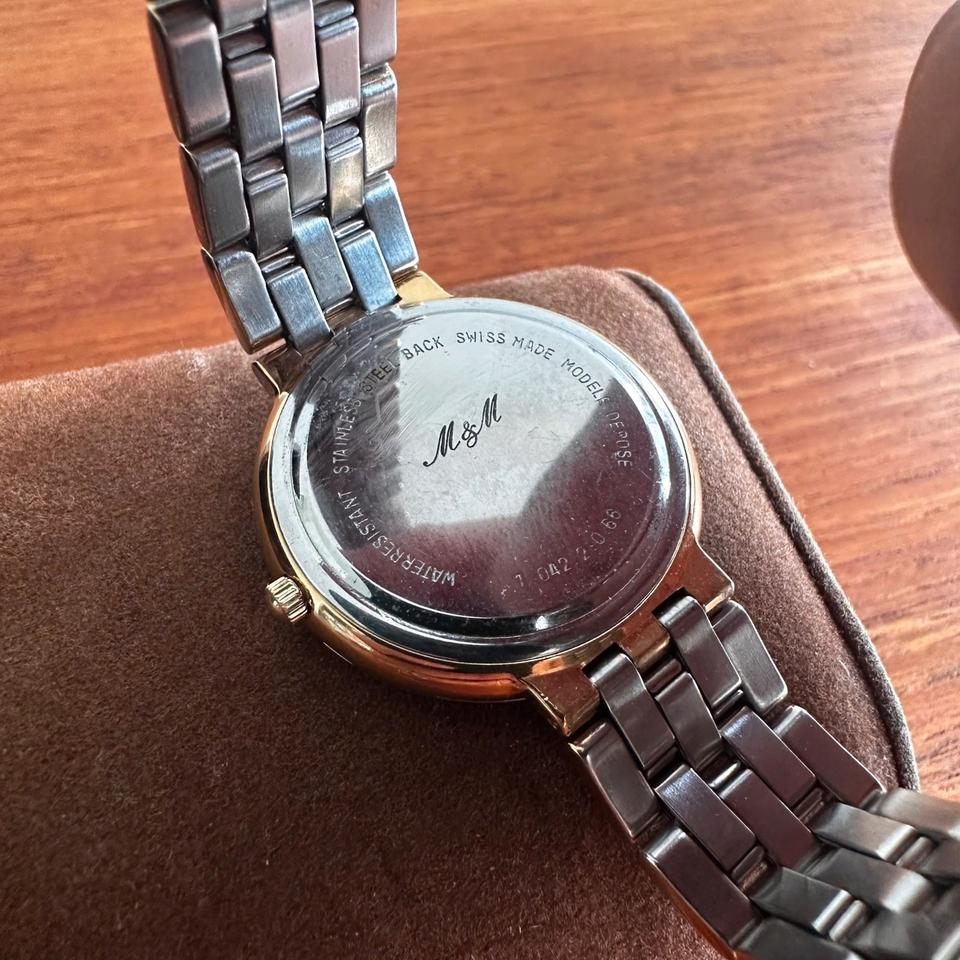 M&M Uhr Swiss Made Starsign Sternzeichen Mondphase Rar Edition